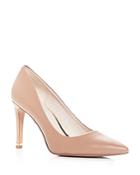 Kenneth Cole Women's Riley Pointed Toe Leather High-heel Pumps