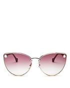 Salvatore Ferragamo Women's Fiore Cat Eye Sunglasses, 64mm