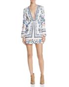 Free People Violet Hill Printed Tunic Dress