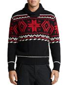 Polo Ralph Lauren Snowflake Cotton-blend Sweater