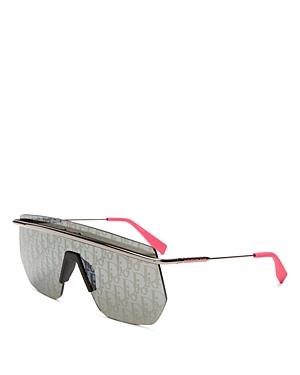 Dior Men's Brow Bar Mask Sunglasses, 142mm