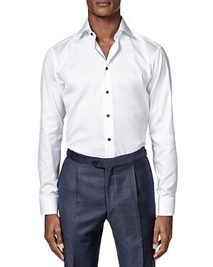 Eton Slim Fit Twill Dress Shirt