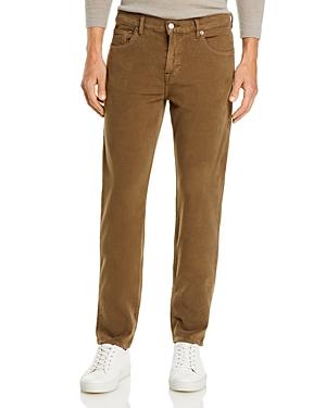 7 For All Mankind Slimmy Moleskin Slim Straight Fit Jeans