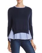 Aqua Layered-look Sweater - 100% Exclusive