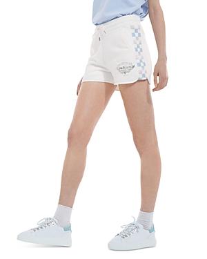 The Kooples Checkerboard Drawstring Shorts
