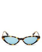 Vogue Eyewear Gigi Hadid For Vogue Slim Cat Eye Sunglasses, 52mm