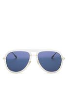 Dior Women's Brow Bar Aviator Sunglasses, 57mm