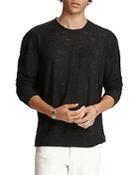 John Varvatos Collection Easy Fit Textured Sweater