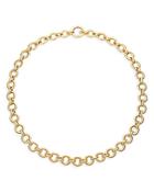 Temple St. Clair 18k Yellow Gold Classic Jean D'arc Graduated Link Collar Necklace, 18