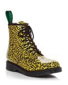 Bloomie's X Solovair Women's Printed Lace Up Combat Boots - 100% Exclusive