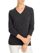 C By Bloomingdale's V Neck Cashmere Sweater - 100% Exclusive