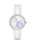 Michael Kors Courtney Stainless Steel Floral Watch, 36mm