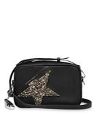 Golden Goose Deluxe Brand Studded Hammered Leather Star Bag
