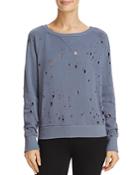 Lna Distressed Sweatshirt - 100% Exclusive