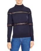 Sandro Nicole Open-stitch Sweater