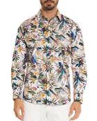 Robert Graham Botanical Print Regular Fit Button-down Shirt