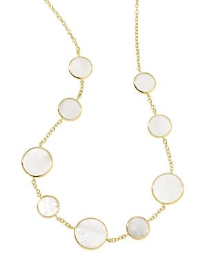 Ippolita 18k Yellow Gold Rock Candy Mother-of-pearl Statement Necklace, 18