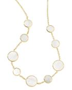 Ippolita 18k Yellow Gold Rock Candy Mother-of-pearl Statement Necklace, 18