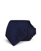 Emporio Armani Chevron Pattern Classic Tie