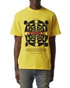 Purple Brand Cotton Textured Logo Graphic Tee