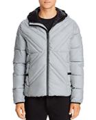 Karl Lagerfeld Paris X-quilted Packable Puffer Jacket