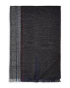 The Men's Store At Bloomingdale's Oversized Plaid Woven Scarf - 100% Exclusive