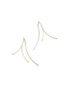 Moon & Meadow Branch Threader Earrings In 14k Yellow Gold - 100% Exclusive