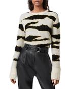 Allsaints Pernile Animal Striped Sweater