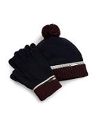 Ted Baker Woopak Knit Beanie & Glove Set