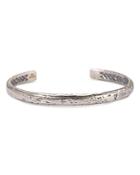 John Varvatos Collection Sterling Silver Small Distressed Cuff
