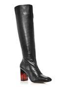 Kurt Geiger London Women's Strut Zip Knee Boot