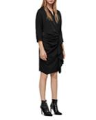 Allsaints Issey Draped Dress