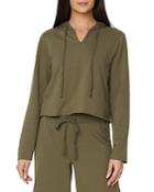 Nydj Cropped Hooded Sweatshirt