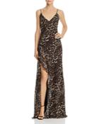 Aqua Leopard-print Gown - 100% Exclusive