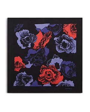 Salvatore Ferragamo Poppy Silk Scarf