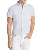 The Men's Store At Bloomingdale's Short-sleeve Regular Fit Button-down Shirt - 100% Exclusive