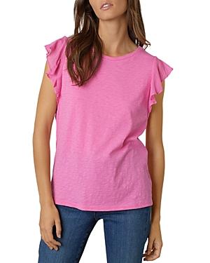 Velvet By Graham & Spencer Lupita Ruffled Tank Top