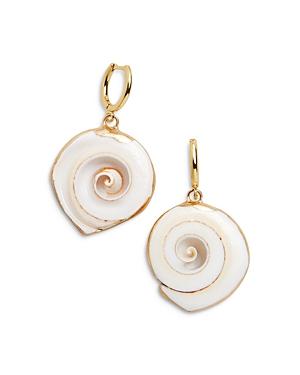 Baublebar Twisted Shell Drop Earrings