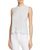 Michelle By Comune Stripe Muscle Tank