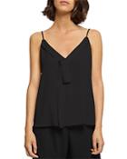 Paule Ka Pleat Detail Camisole Top