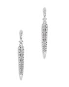 Bloomingdale's Diamond Tapered Drop Earrings In 14k White Gold, 0.50 Ct. T.w. - 100% Exclusive