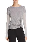Donna Karan Twisted-front Sweater