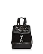 Rebecca Minkoff Bree Studded Suede & Leather Convertible Backpack