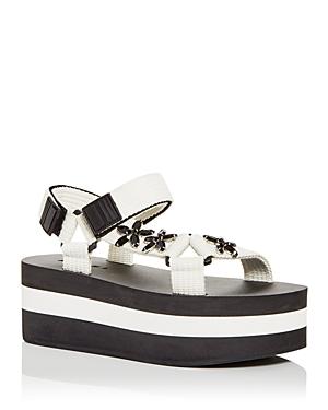Marni Women's Embellished Platform Sandals