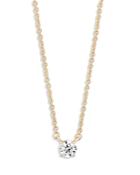Bloomingdale's Diamond Solitaire Pendant Necklace In 14k Yellow Gold, 0.50 Ct. T.w. - 100% Exclusive
