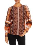 Kobi Halperin Amy Printed Long Sleeve Blouse