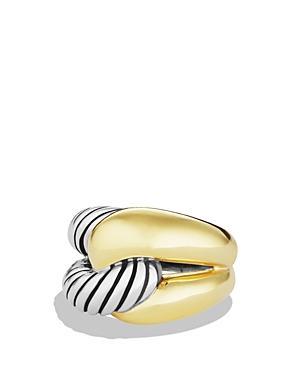 David Yurman Infinity Large Ring With Gold