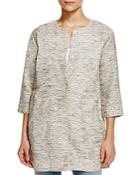 Eileen Fisher Embroidered Long Jacket