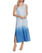 Vince Camuto Linen Dip-dyed Dress