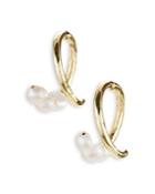 Cult Gaia Leonie Freshwater Pearl Threader Earrings